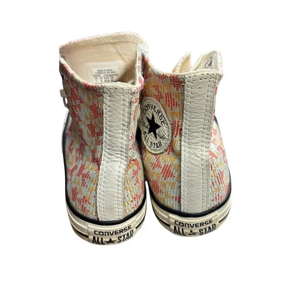 Converse Chuck Taylor All Star High Top Sneakers Natural Brake Light Size‎ 7